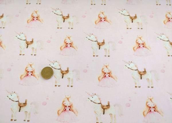 Belle jersey with princess and unicorn for children by Hilco